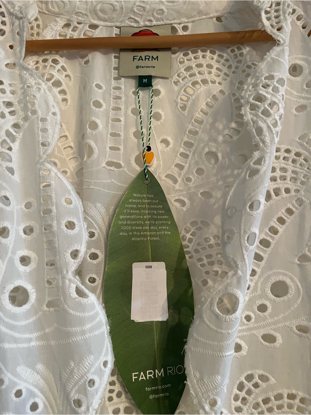Farm Rio Long Eyelet Duster - Picture 9 of 10